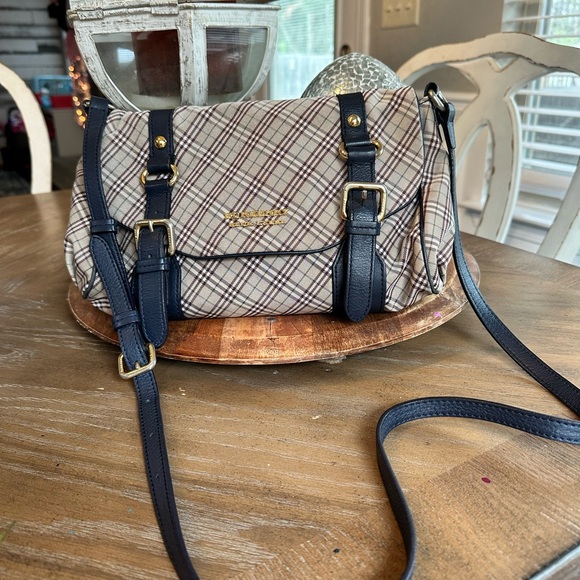Burberry Handbags - Burberry Blue Label canvas and leather cross body bag